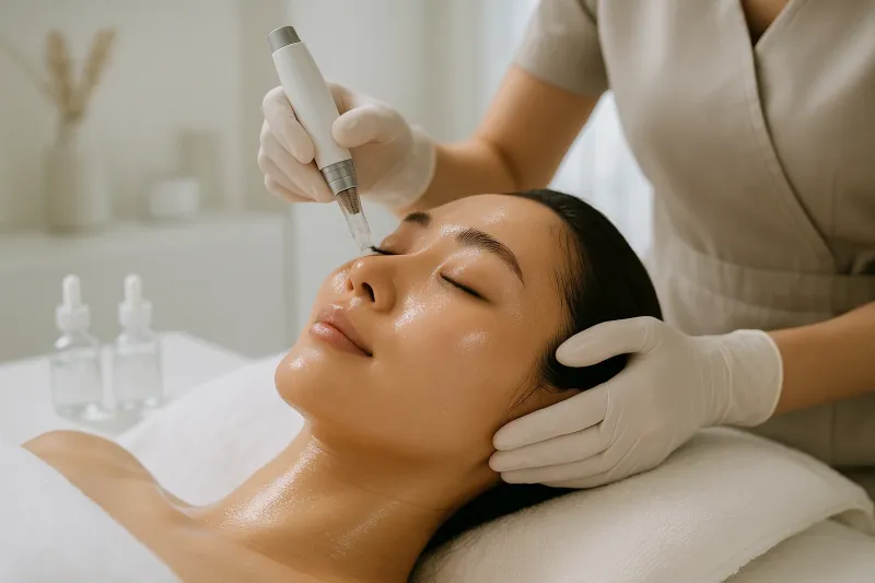 Soin Hydra Collagène à Nancy : soin anti-âge intensif combinant l'Hydraskin et le Renoskin pour éclat maximal