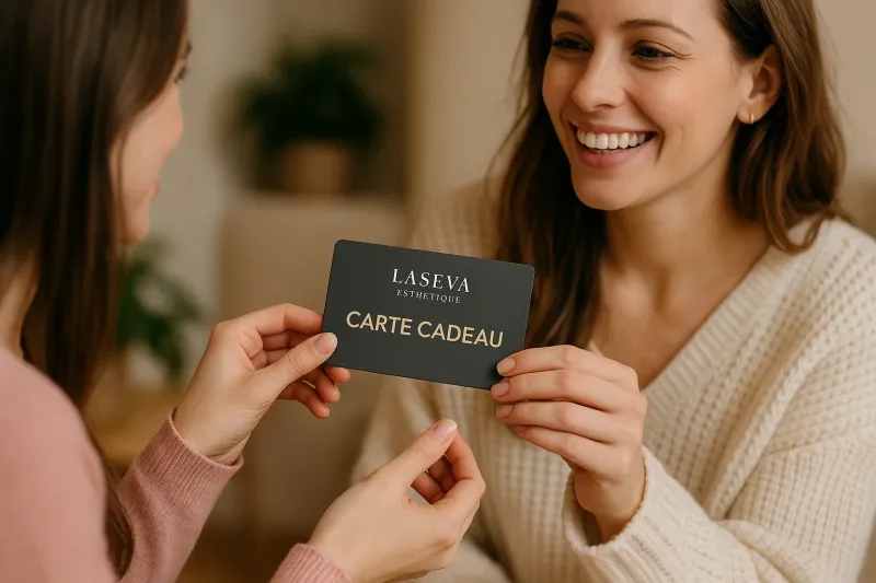 Offrez un bon cadeau bien-être personnalisé valable sur toutes les prestations Laseva à Tomblaine près de Nancy